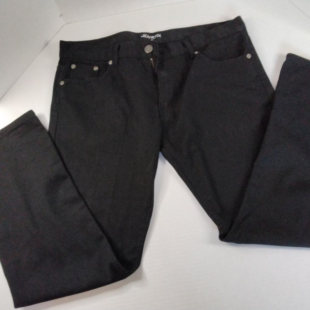Jeanetix men's 36" jeans black 31"inseam
